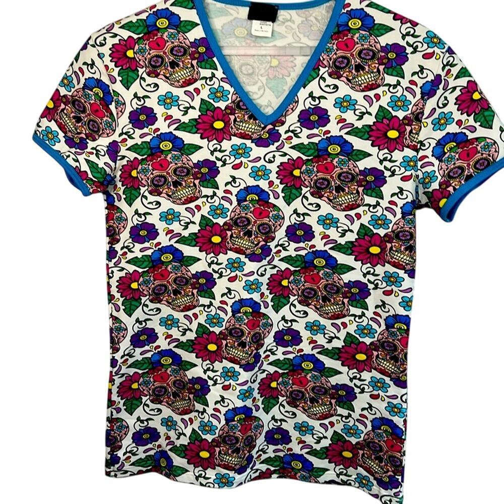 Día de Los Muertos Day of the Dead T-shirt, 92% cotton + elastane, Wagner Berlin